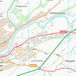 UK Topographic Maps Powys - Powys (SO19) digital map