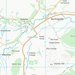 UK Topographic Maps Powys - Powys (SO25) digital map