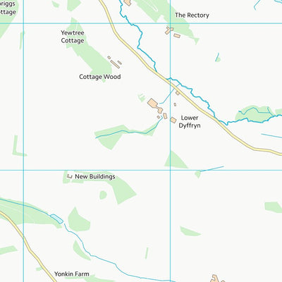 UK Topographic Maps Powys - Powys (SO26) digital map