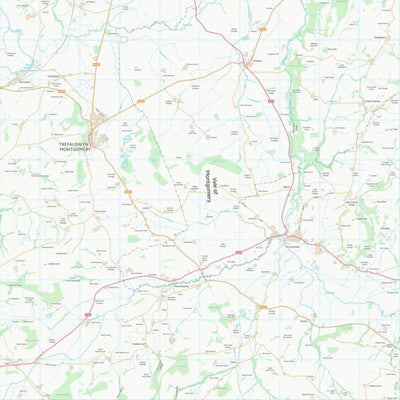 UK Topographic Maps Powys - Powys (SO29) digital map