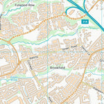 UK Topographic Maps Preston District (B) (SD53) digital map