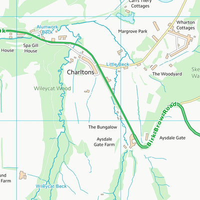 UK Topographic Maps Redcar and Cleveland (B) (NZ61) digital map
