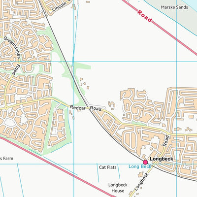 UK Topographic Maps Redcar and Cleveland (B) (NZ62) digital map