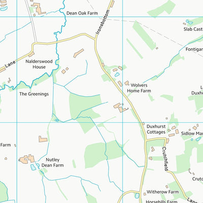 UK Topographic Maps Reigate and Banstead District (B) (TQ24) digital map