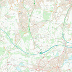UK Topographic Maps Reigate and Banstead District (B) (TQ25) digital map