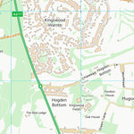 UK Topographic Maps Reigate and Banstead District (B) (TQ25) digital map