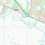 UK Topographic Maps Rhondda Cynon Taf - Rhondda Cynon Taf (SN90) digital map