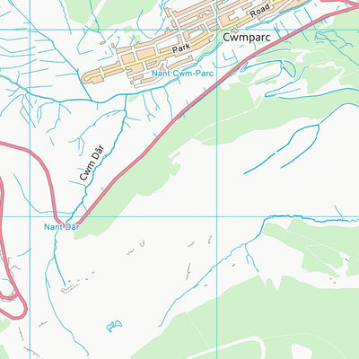 UK Topographic Maps Rhondda Cynon Taf - Rhondda Cynon Taf (SS99) digital map
