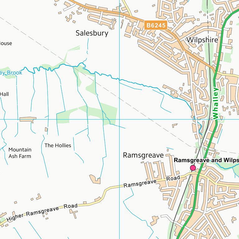Ribble Valley District (B) (SD63) Map by UK Topographic Maps | Avenza Maps