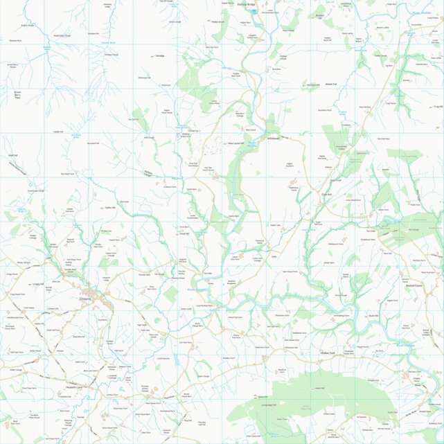 Ribble Valley District (B) (SD64) Map by UK Topographic Maps | Avenza Maps