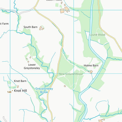 UK Topographic Maps Ribble Valley District (B) (SD64) digital map