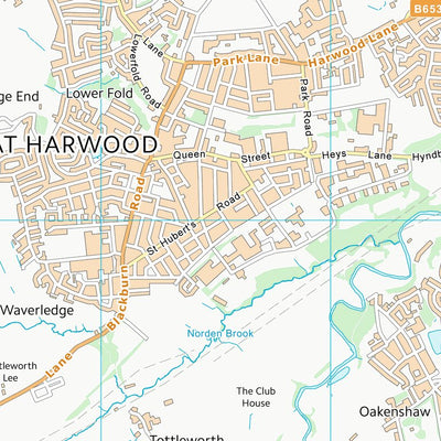 UK Topographic Maps Ribble Valley District (B) (SD73) digital map