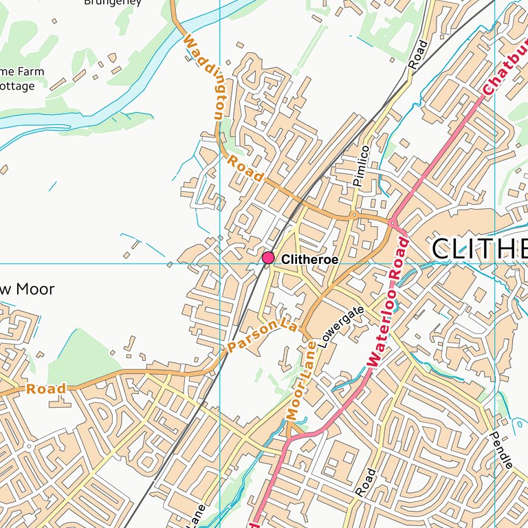 Ribble Valley District (B) (SD74) Map by UK Topographic Maps | Avenza Maps
