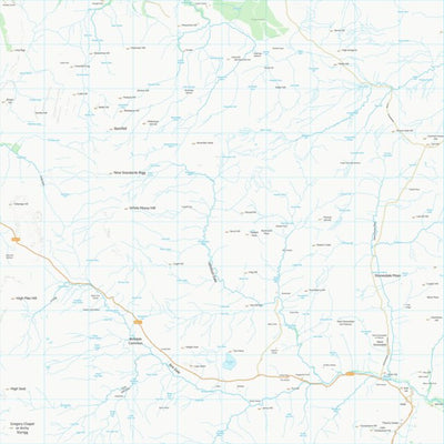 UK Topographic Maps Richmondshire District (NY80) digital map