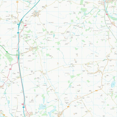 UK Topographic Maps Richmondshire District (NZ20) digital map