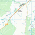 UK Topographic Maps Richmondshire District (SD88) digital map
