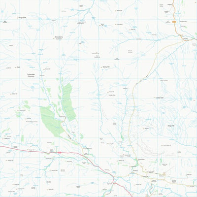 UK Topographic Maps Richmondshire District (SD89) digital map