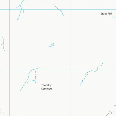 UK Topographic Maps Richmondshire District (SD98) digital map