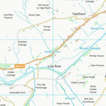 UK Topographic Maps Richmondshire District (SD99) digital map
