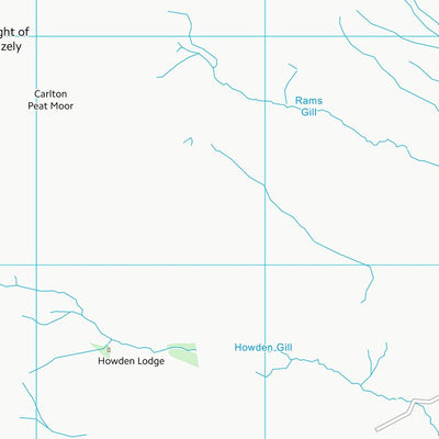 UK Topographic Maps Richmondshire District (SE08) digital map