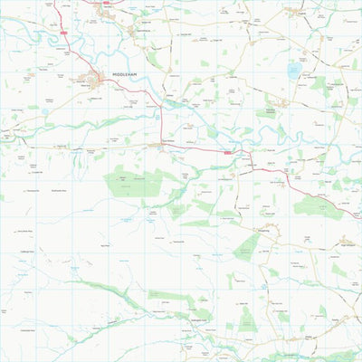 UK Topographic Maps Richmondshire District (SE18) digital map