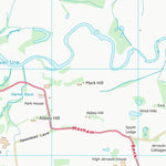 UK Topographic Maps Richmondshire District (SE18) digital map