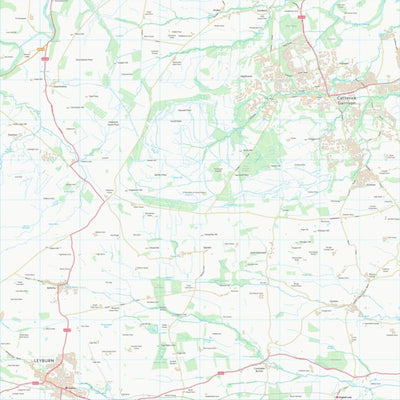 UK Topographic Maps Richmondshire District (SE19) digital map