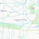 UK Topographic Maps Richmondshire District (SE19) digital map