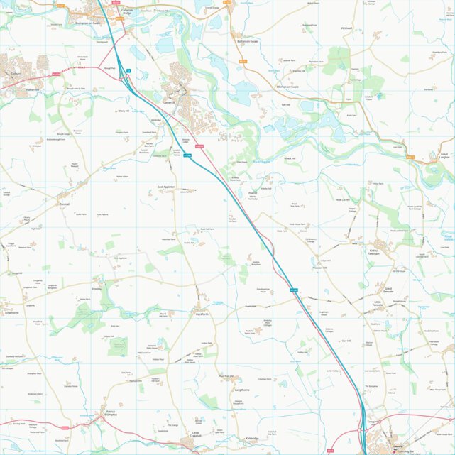 Richmondshire District (SE29) Map by UK Topographic Maps | Avenza Maps