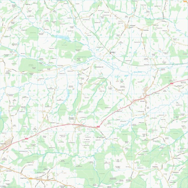 Rother Postcode Map Rother District (TQ62) Map by UK Topographic Maps | Avenza Maps