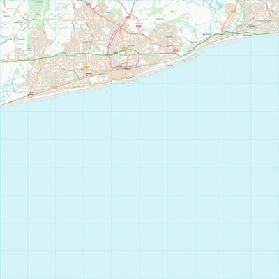 UK Topographic Maps Rother District (TQ70) digital map