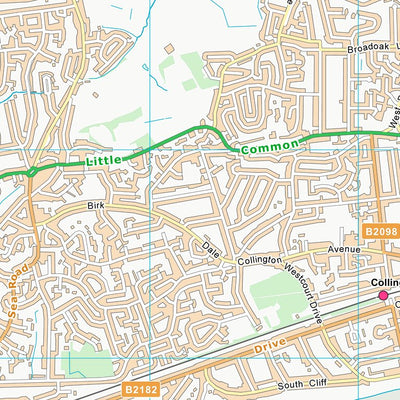 UK Topographic Maps Rother District (TQ70) digital map