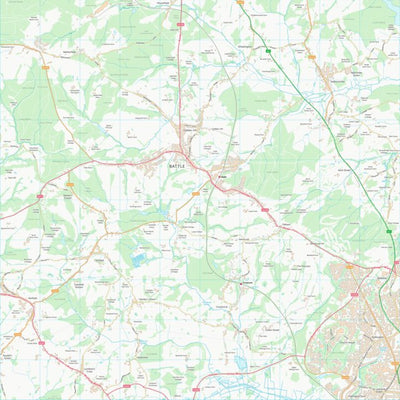 UK Topographic Maps Rother District (TQ71) digital map