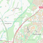 UK Topographic Maps Rother District (TQ71) digital map