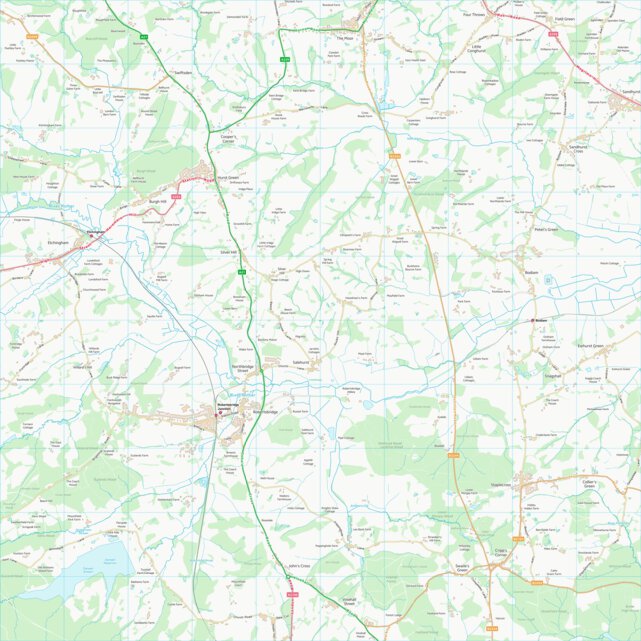 Rother Postcode Map Rother District (TQ72) Map by UK Topographic Maps | Avenza Maps