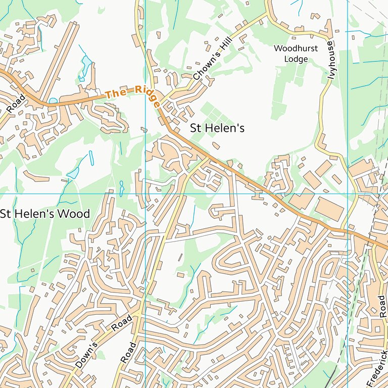 Rother Postcode Map Rother District (TQ81) Map by UK Topographic Maps | Avenza Maps
