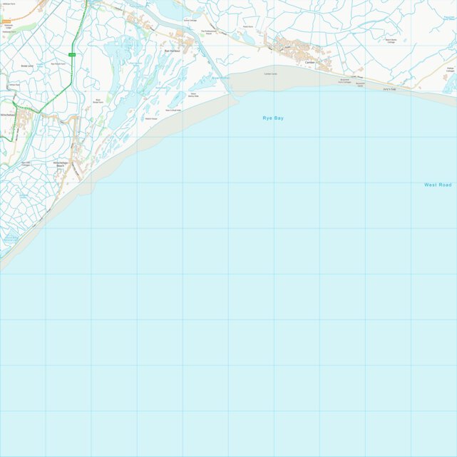 Rother District (TQ91) Map by UK Topographic Maps | Avenza Maps