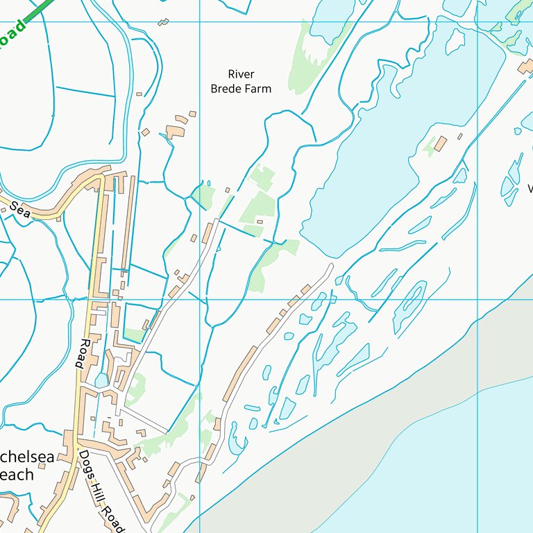 Rother District (TQ91) Map by UK Topographic Maps Avenza Maps