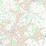 UK Topographic Maps Rotherham District (B) (SK49) digital map