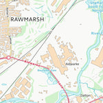 UK Topographic Maps Rotherham District (B) (SK49) digital map