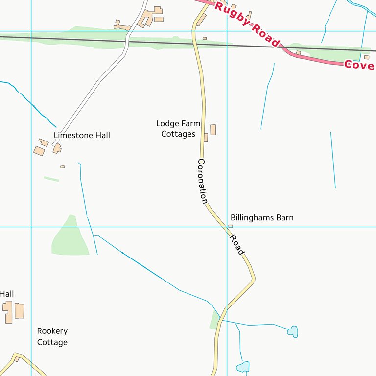 Rugby District (B) (SP47) Map by UK Topographic Maps | Avenza Maps
