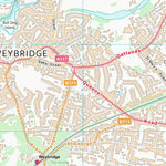 UK Topographic Maps Runnymede District (B) (TQ06) digital map