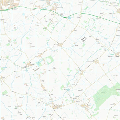 UK Topographic Maps Rushcliffe District (B) (SK73) digital map