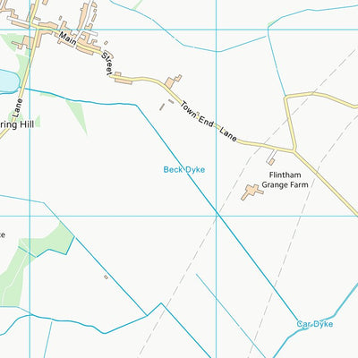 UK Topographic Maps Rushcliffe District (B) (SK74) digital map