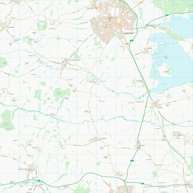 Rutland (SK80) Map by UK Topographic Maps | Avenza Maps