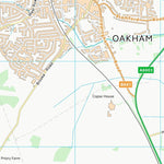 UK Topographic Maps Rutland (SK80) digital map