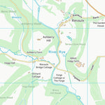 UK Topographic Maps Ryedale District (SE58) digital map