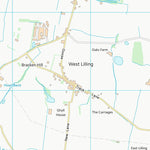 UK Topographic Maps Ryedale District (SE66) digital map