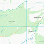 UK Topographic Maps Ryedale District (SE67) digital map