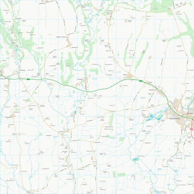 UK Topographic Maps Ryedale District (SE78) digital map